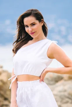 Les Canebiers Tulieres - White<Femme Ensemble