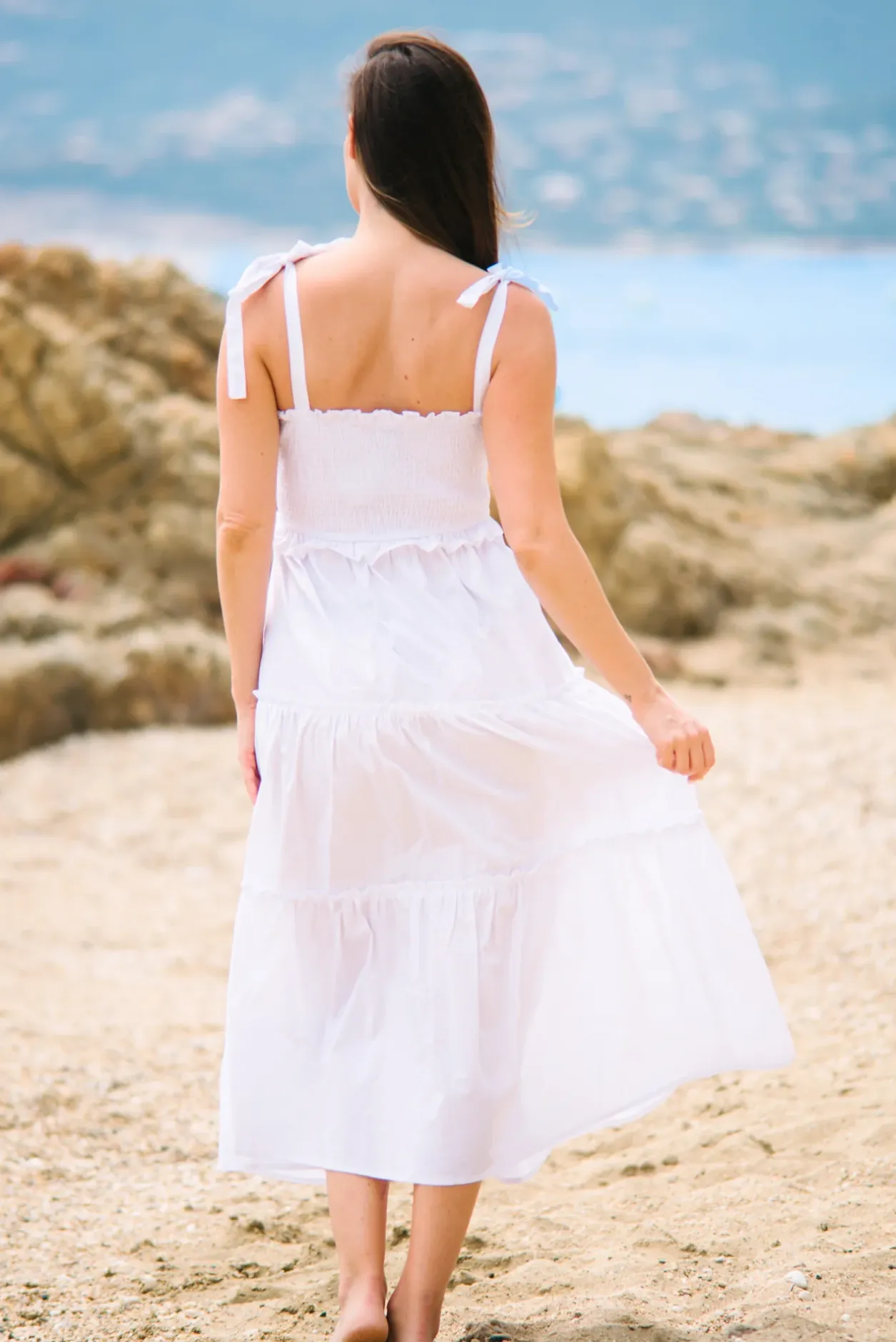 Les Canebiers Valensole - White<Femme Robes