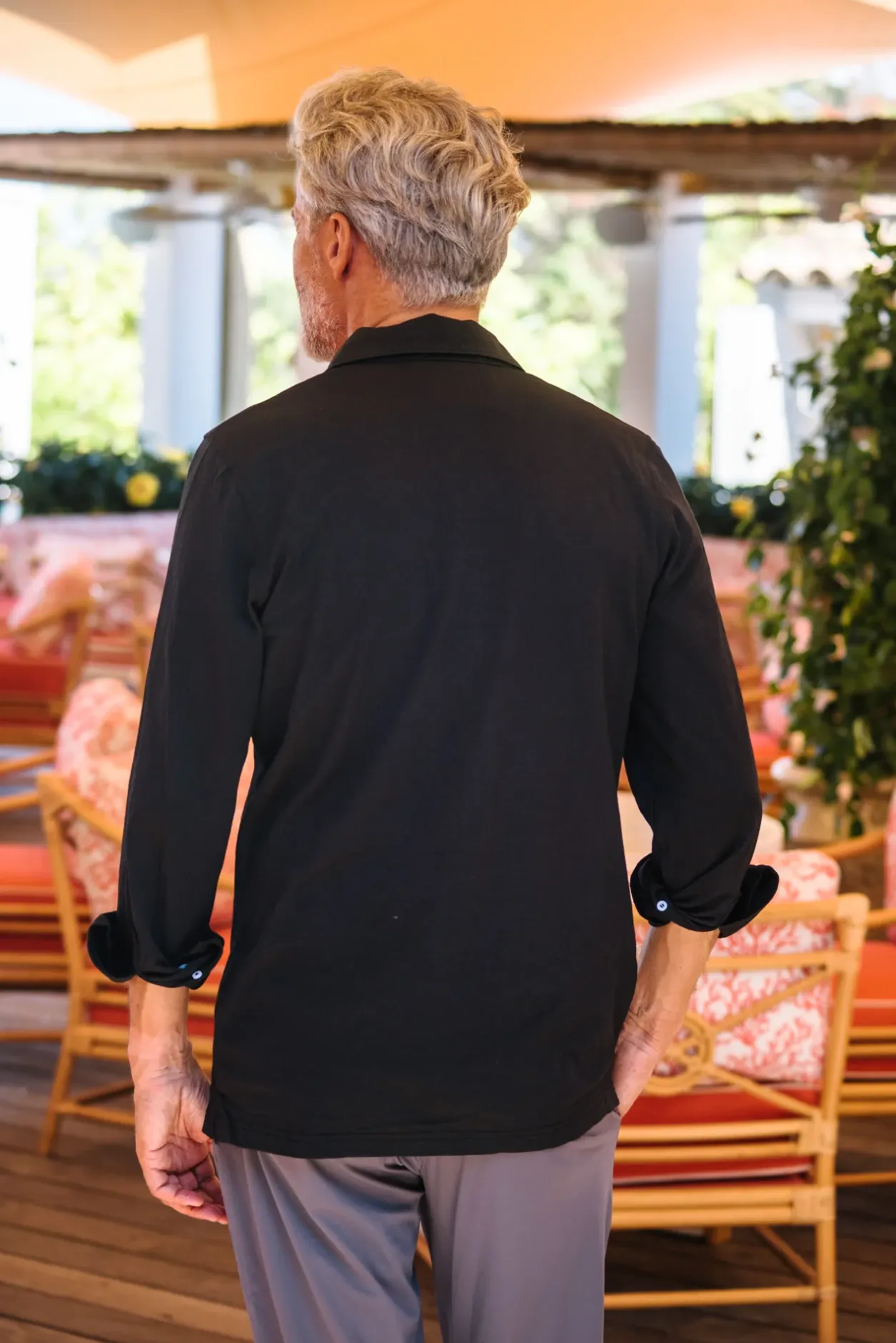 Les Canebiers Vallon Shirt - Black<Homme Chemises