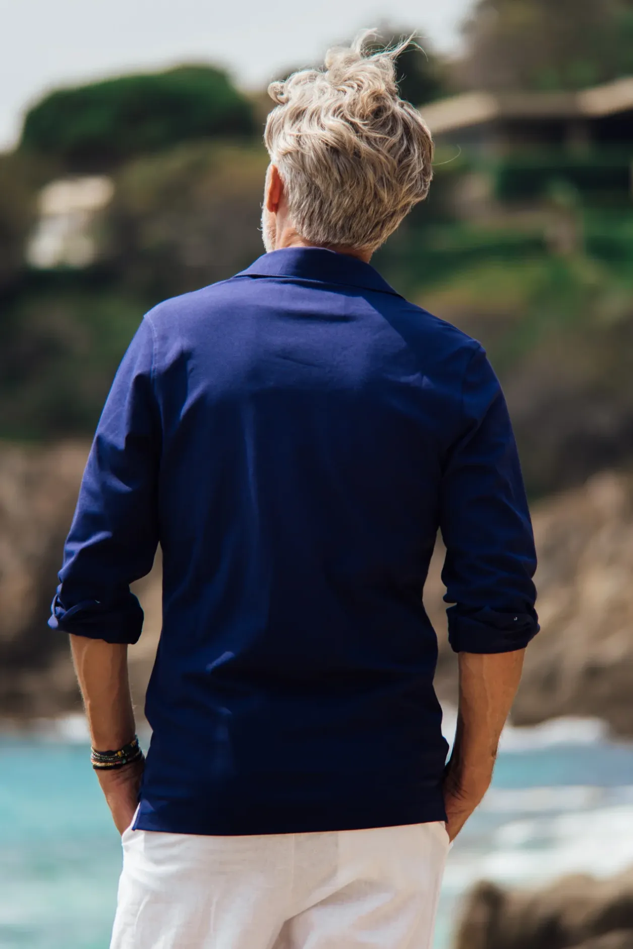 Les Canebiers Vallon Shirt - Navy<Homme Chemises